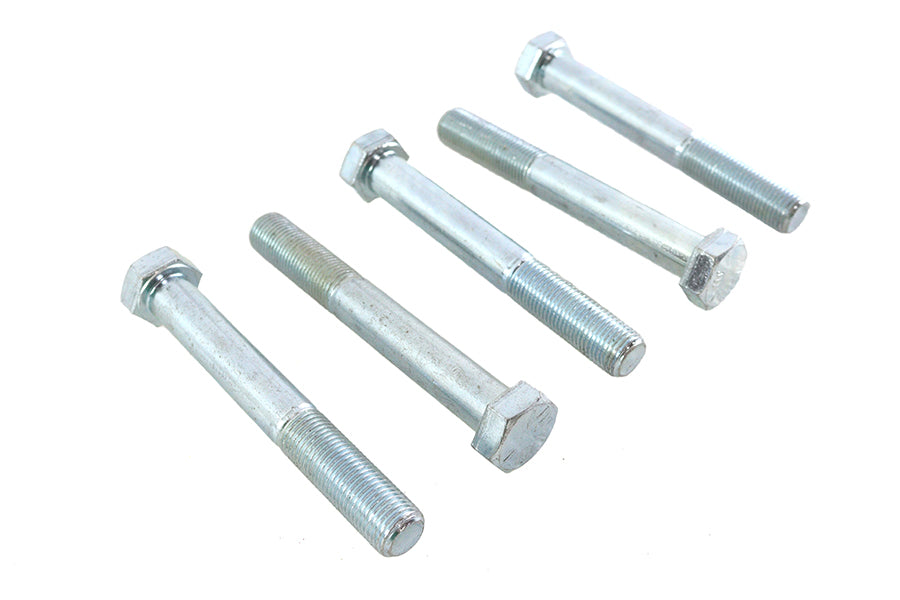 Zinc Hex Cap Bolts 1/2 inch-20 x 3-3/4 inch