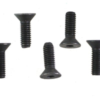 Allen Flat Head Screws Black 5/16 inch-18 x 1 inch