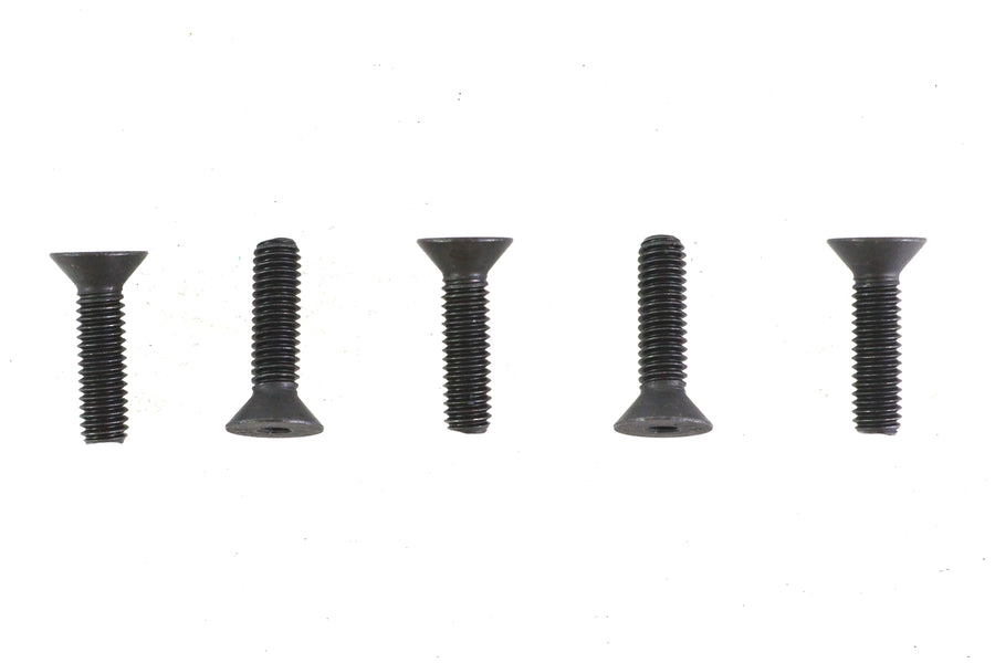 Allen Flat Head Screws Black 5/16 inch-18 x 1-1/4 inch