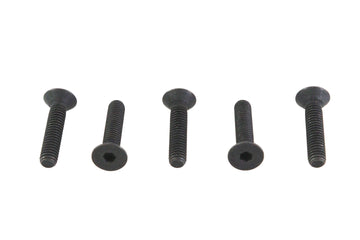 Allen Flat Head Screws Black 5/16 inch-18 x 1-1/2 inch