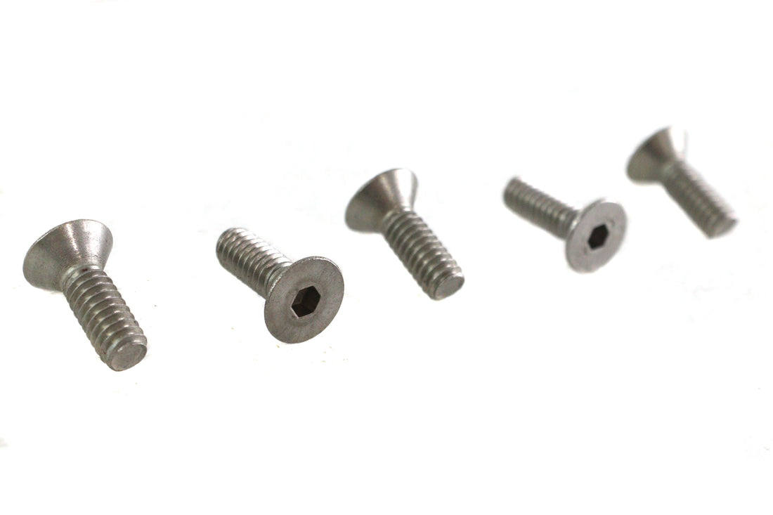 Allen Flat Head Screws Stainless Steel