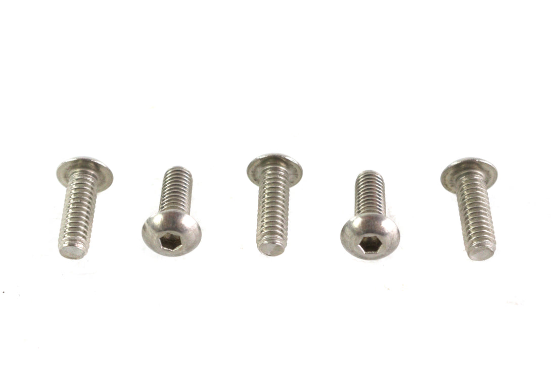 Allen Button Head Screws Stainless Steel 8-32 inch X 1/2 inc