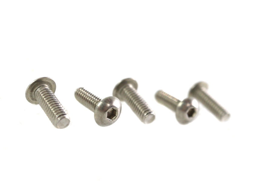 Allen Button Head Screws Stainless Steel 8-32 inch X 1/2 inc