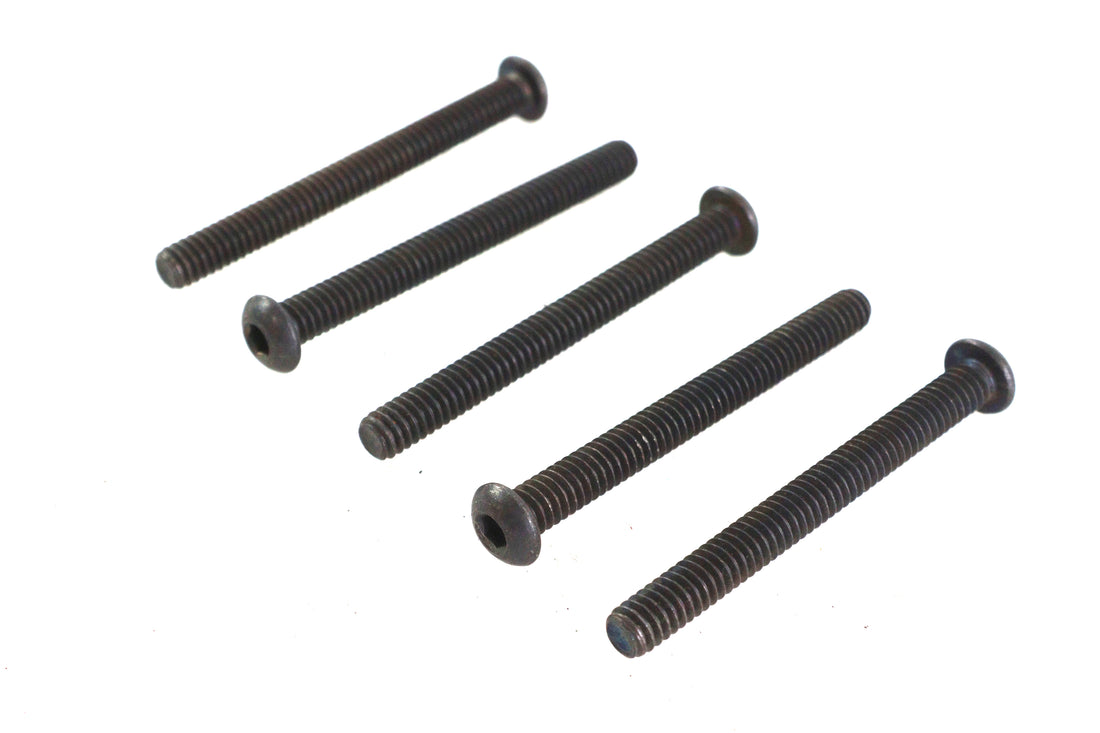 Allen Button Head Screws Black 1/4-20 X 2-1/2 inch