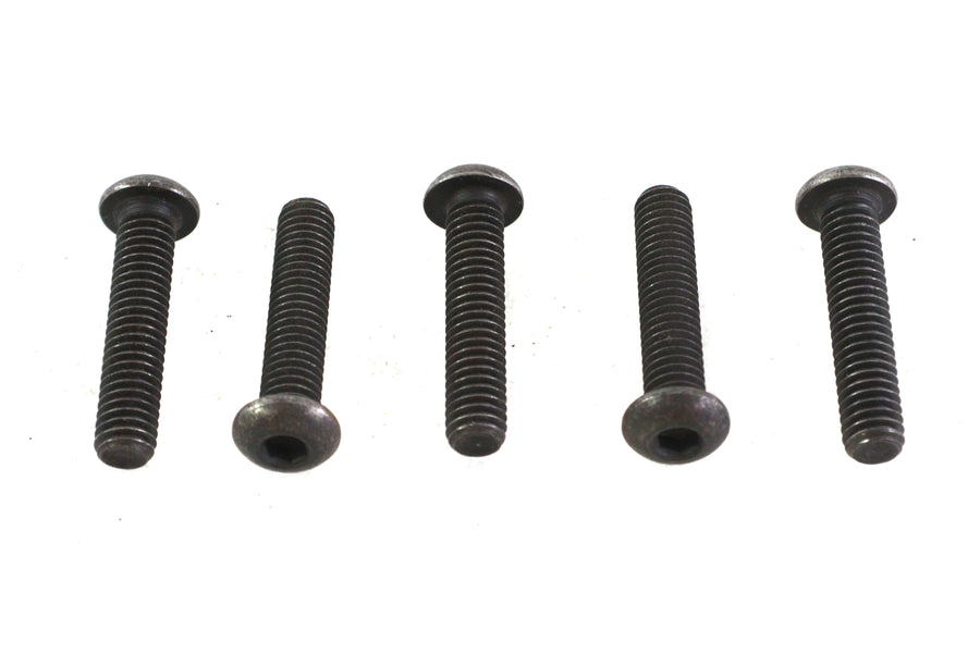 Allen Button Head Screws Black 5/16-18 x 1-1/2 inch