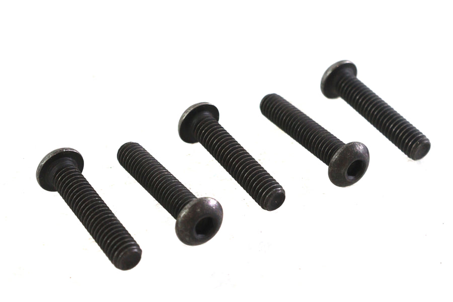 Allen Button Head Screws Black 5/16-18 x 1-1/2 inch