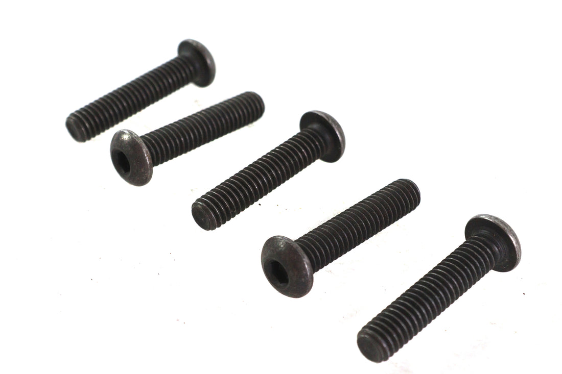 Allen Button Head Screws Black 5/16-18 x 1-1/2 inch