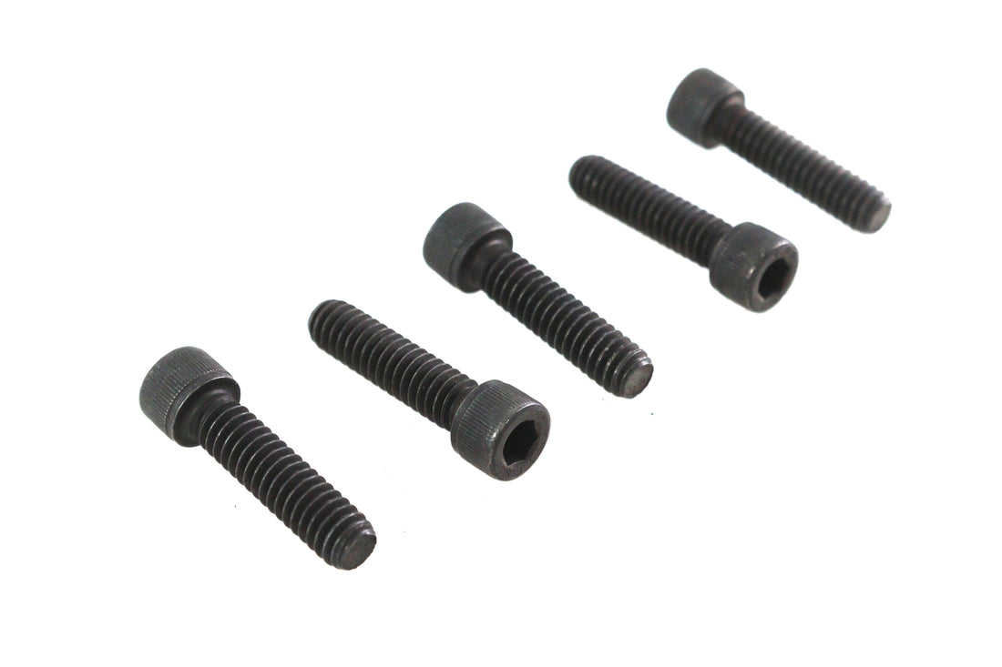 1/4 inch-20 X 1 inch Allen Socket Cap Screw Black