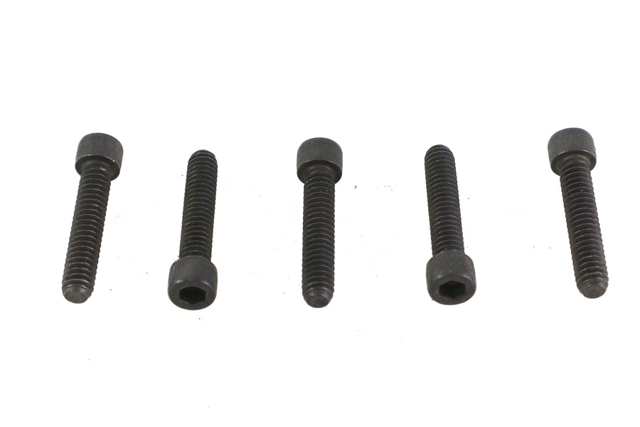 1/4 inch-20 x 1-1/4 inch Allen Socket Cap Screw Black