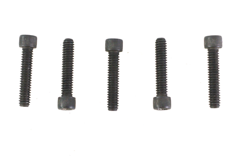 1/4 inch-20 x 1-1/4 inch Allen Socket Cap Screw Black