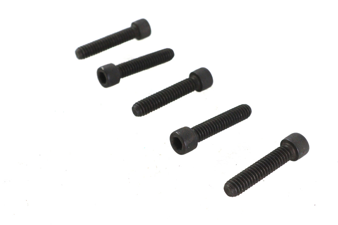 1/4 inch-20 x 1-1/4 inch Allen Socket Cap Screw Black