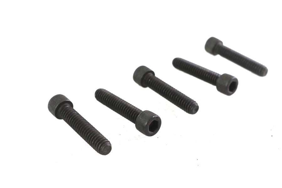 1/4 inch-20 x 1-1/4 inch Allen Socket Cap Screw Black