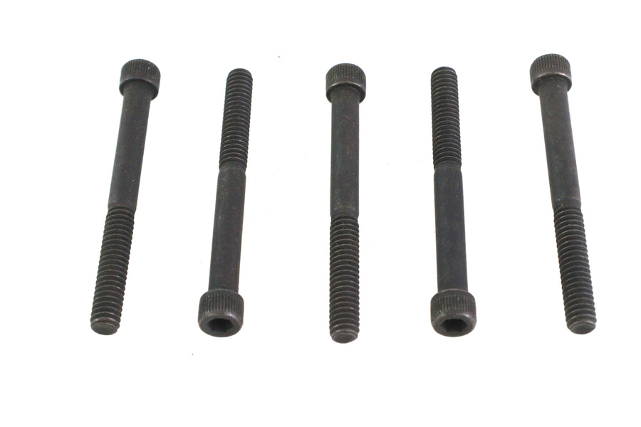 1/4 inch-20 x 2-1/2 inch Allen Socket Cap Screw Black