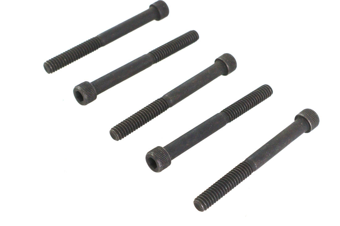 1/4 inch-20 x 2-1/2 inch Allen Socket Cap Screw Black