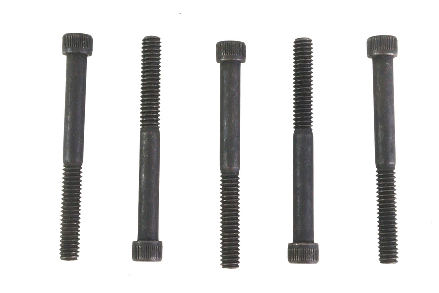 1/4 inch-20 x 2-1/2 inch Allen Socket Cap Screw Black