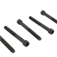 1/4 inch-28 X 2-1/4 inch Allen Socket Cap Screw Black