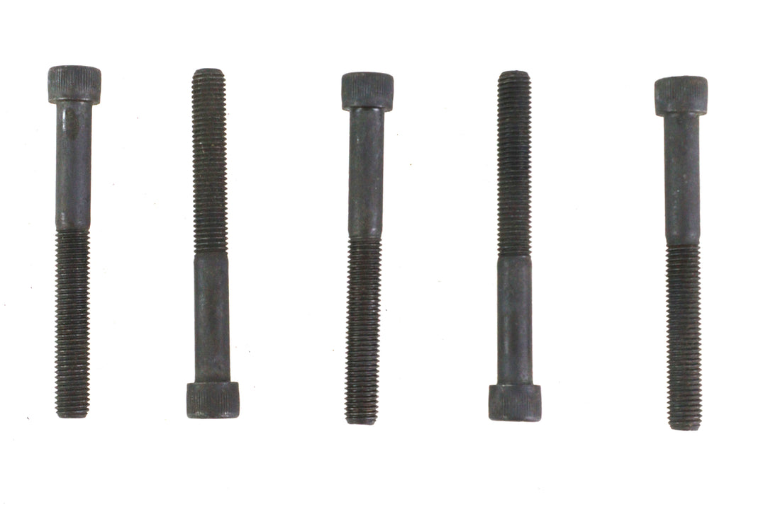 1/4 inch-28 X 2-1/4 inch Allen Socket Cap Screw Black