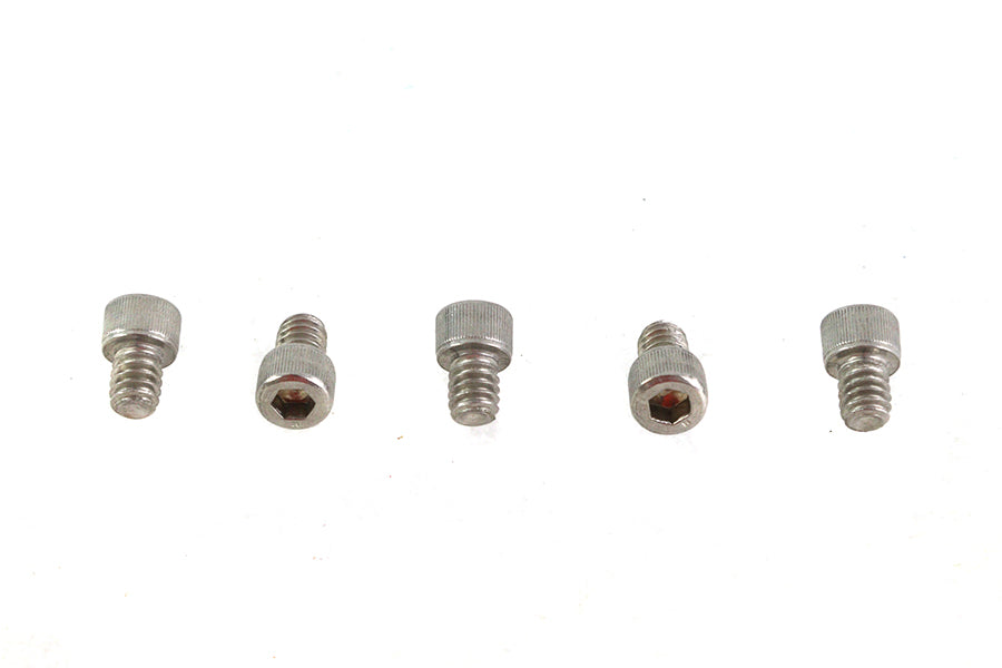 73-0214 - 1/4 inch-20 x 5/16 inch Allen Socket Cap Screw Stainless Ste by V-Twin