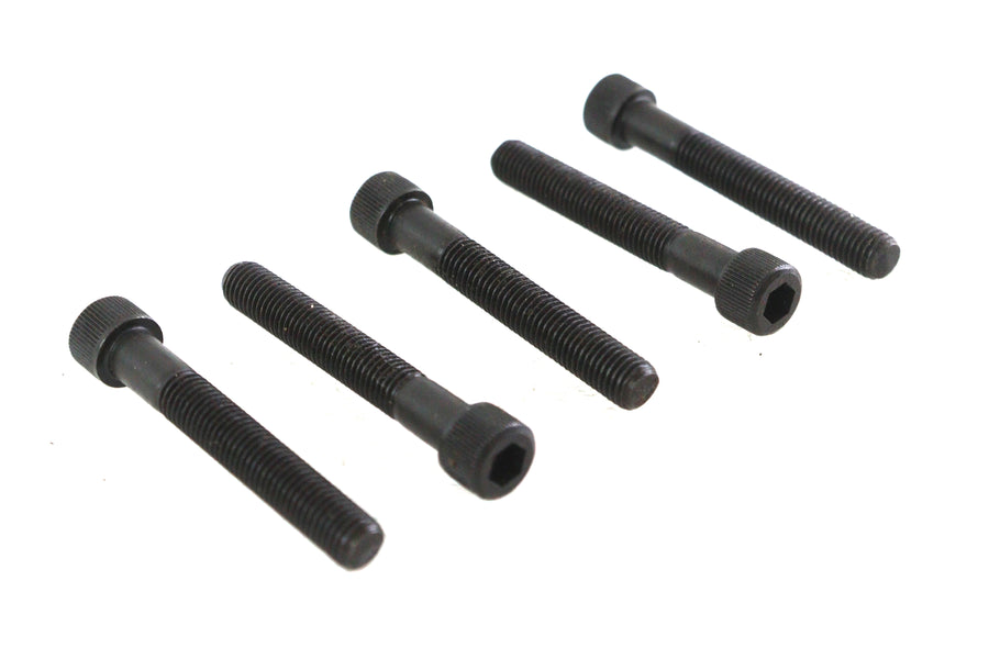 1/4 inch-28 x 1-3/4 inch Allen Socket Cap Screw Black