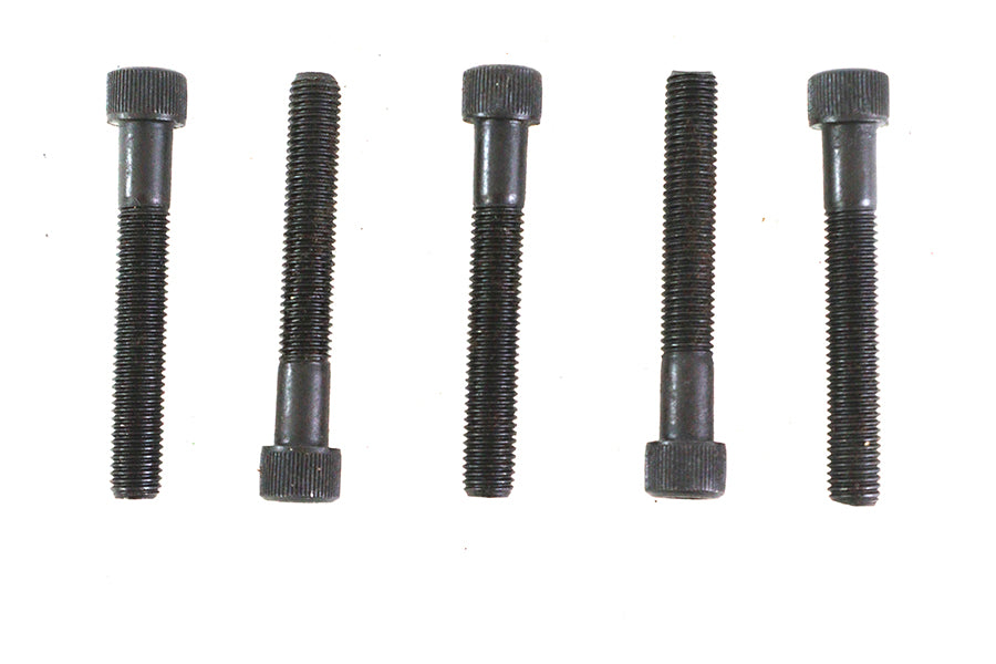 1/4 inch-28 x 1-3/4 inch Allen Socket Cap Screw Black