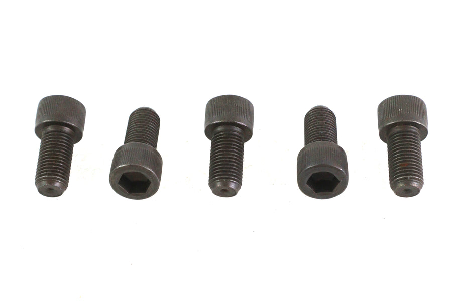 3/8 inch-24 x 3/4 inch Allen Socket Cap Screw Black