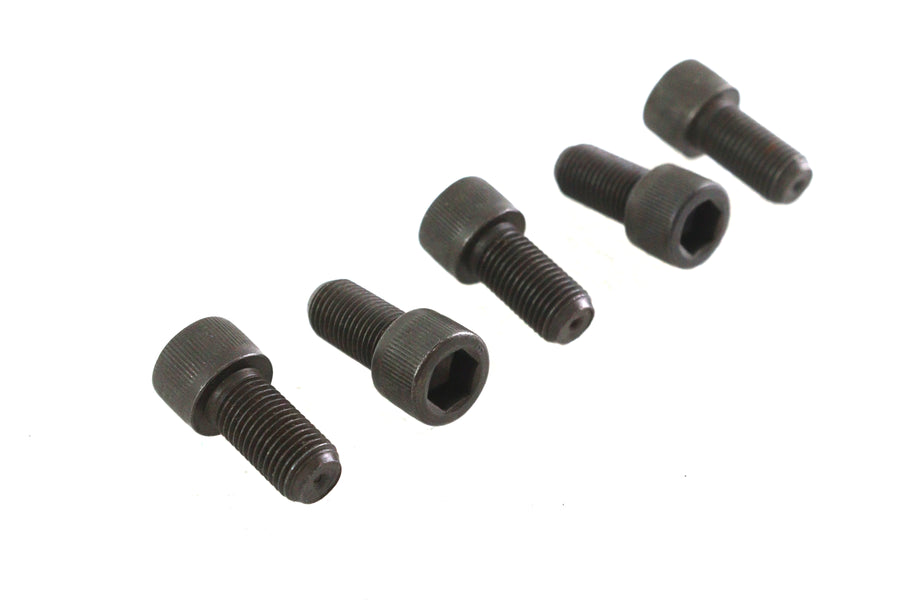 3/8 inch-24 x 3/4 inch Allen Socket Cap Screw Black