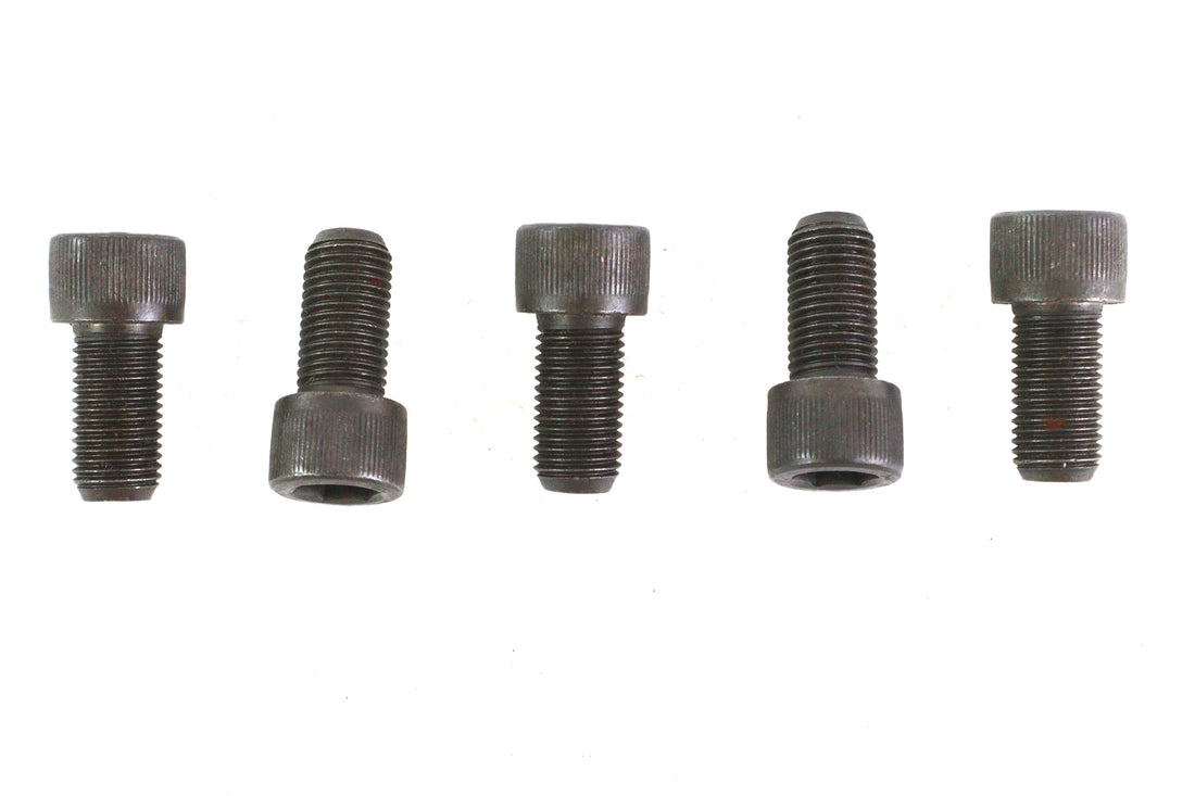 3/8 inch-24 x 3/4 inch Allen Socket Cap Screw Black