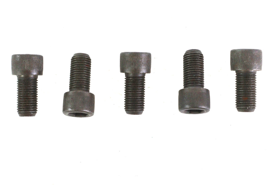 3/8 inch-24 x 3/4 inch Allen Socket Cap Screw Black