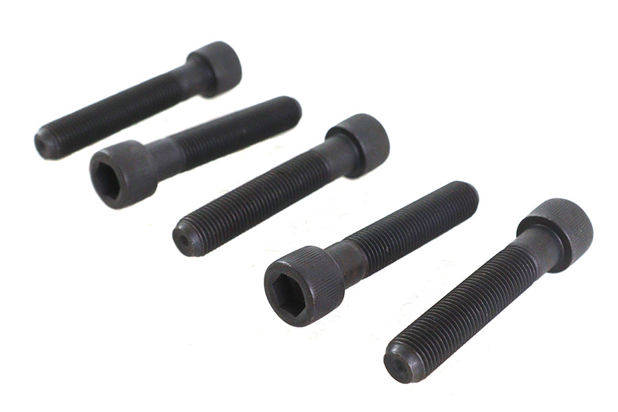 3/8 inch-24 x 2 inch Allen Socket Cap Screw Black