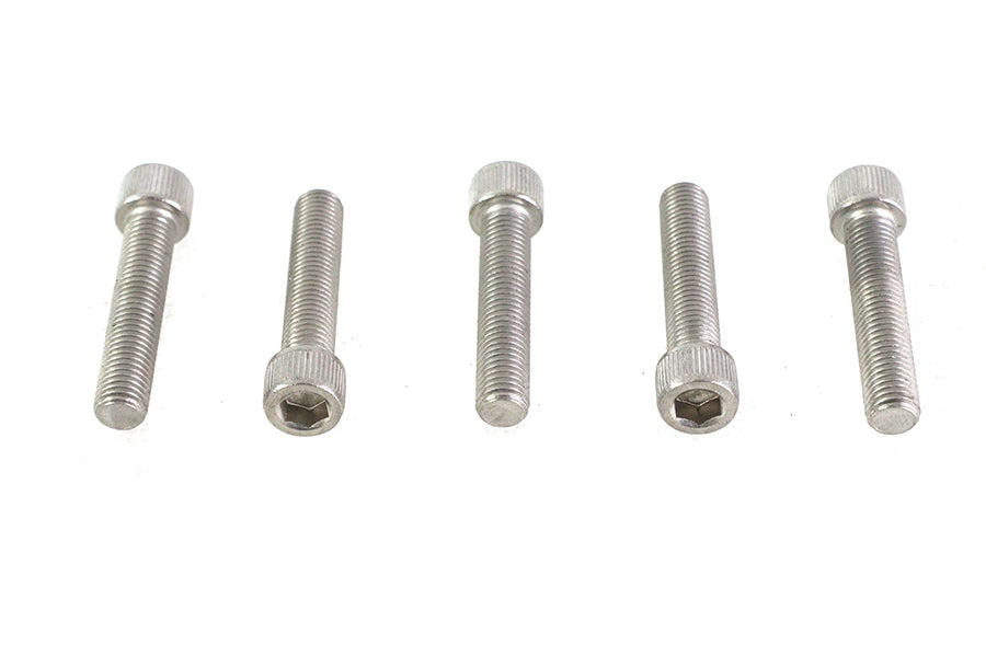 73-0231 - 5/16 inch-24 x 1-1/2 inch Allen Socket Cap Screw Stainless S by V-Twin