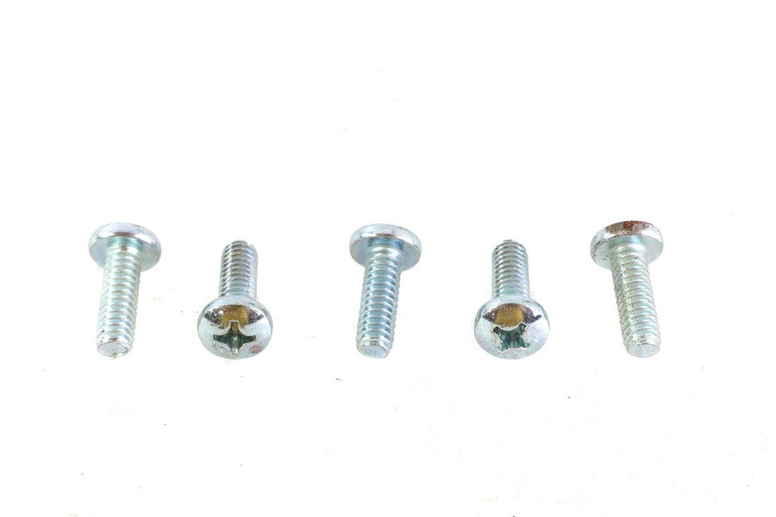 Zinc Phillips Panhead Screws