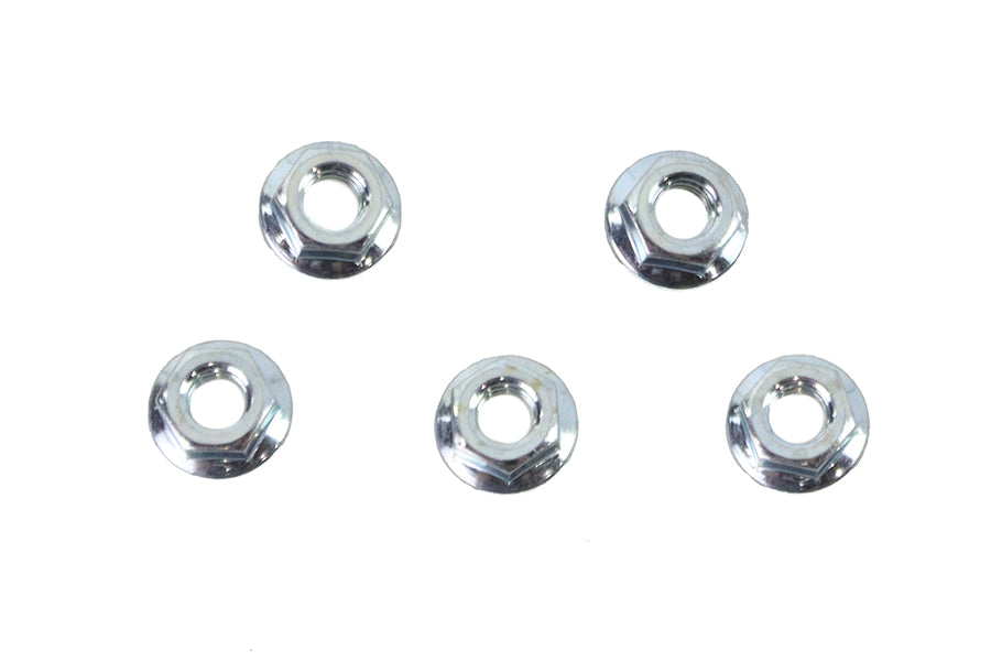 Serrated Hex Flange Nuts 5/16 inch-18 Zinc