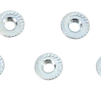 Serrated Hex Flange Nuts 5/16 inch-18 Zinc