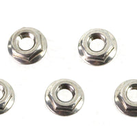 Serrated Hex Flange Nuts 5/16 inch-18 Stainless Steel