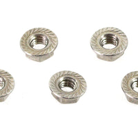 Serrated Hex Flange Nuts 5/16 inch-18 Stainless Steel