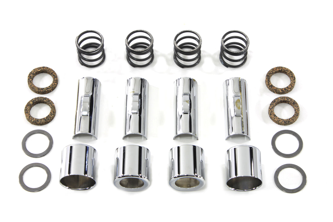 7509-20 - Chrome Upper Pushrod Cover Kit by Colony