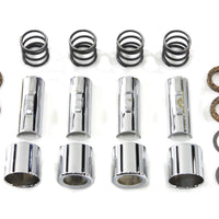 7509-20 - Chrome Upper Pushrod Cover Kit by Colony