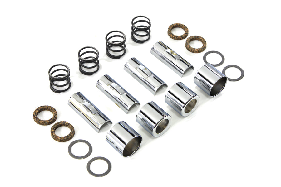 7509-20 - Chrome Upper Pushrod Cover Kit by Colony