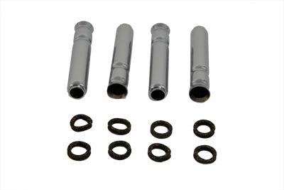 7617-12 - Chrome Lower Pushrod Cover by V-Twin