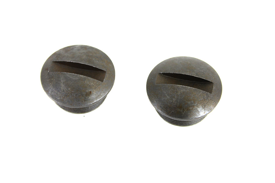 7626-2 - Parkerized Spring Handlebar End Nut Set by Colony
