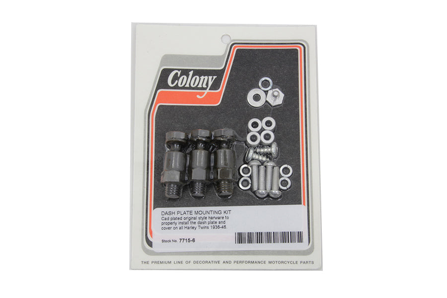 7715-6 - Dash Plate Mounting Kit by Colony