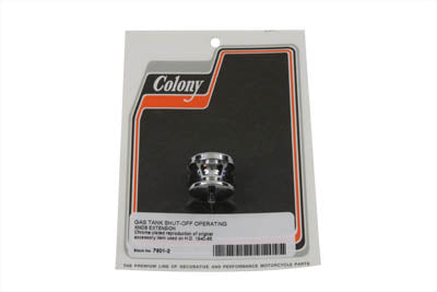 7801-2 - Chrome Gas Shut-Off Extension Knob by Colony