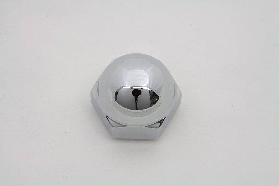 7802-1 - Chrome Acorn Triple Tree Stem Nut with Shoulder by Colony