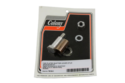 7818-5 - Cadmium Tank Hand Shifter Lever Stud and Bushing Kit by Colony