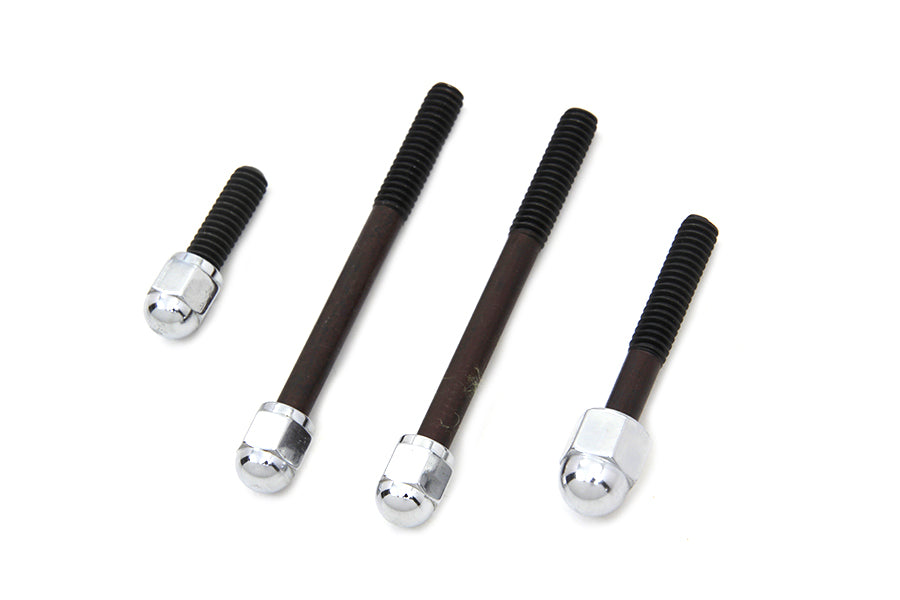 8016-4 - Chrome Acorn Dash Cover Screw by Colony