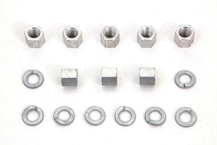 8107-16 - Cadmium Cylinder Base Nuts and Washers by Colony