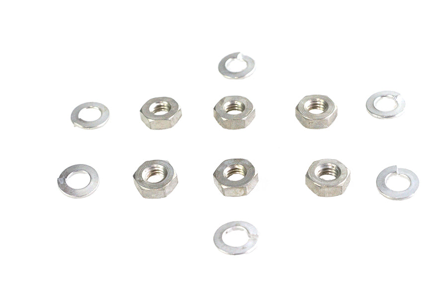 8111-12 - Cadmium Standard Oil Pump Nuts by Colony