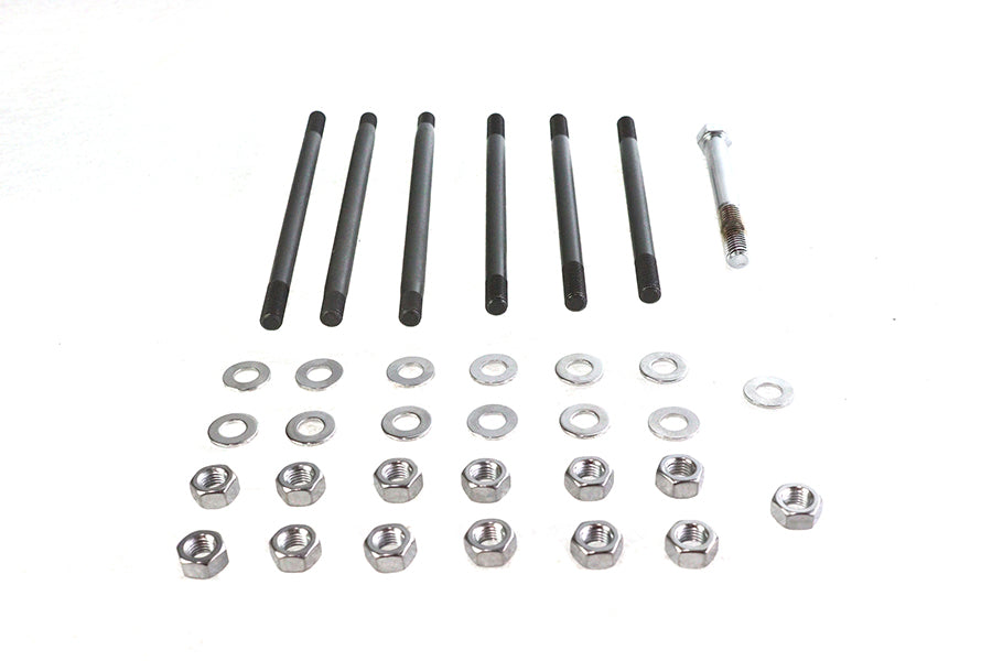 8131-34 - Chrome Stock Engine Case Bolt Kit by Colony