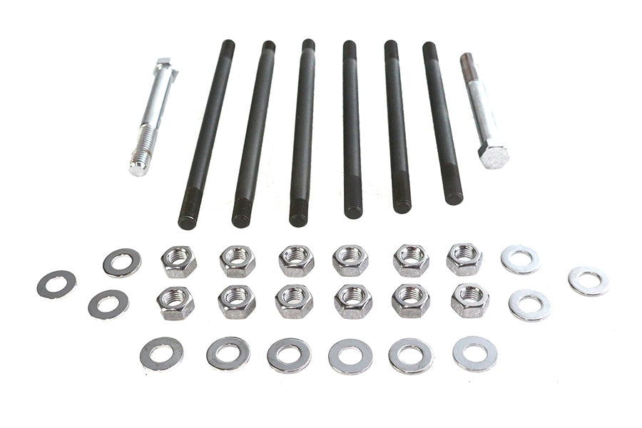 8137-34 - Chrome Stock Engine Case Bolt Kit by Colony