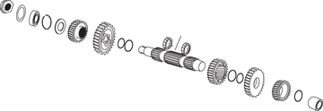 ANDREWS Countershaft Gear - 4th Gear 296440